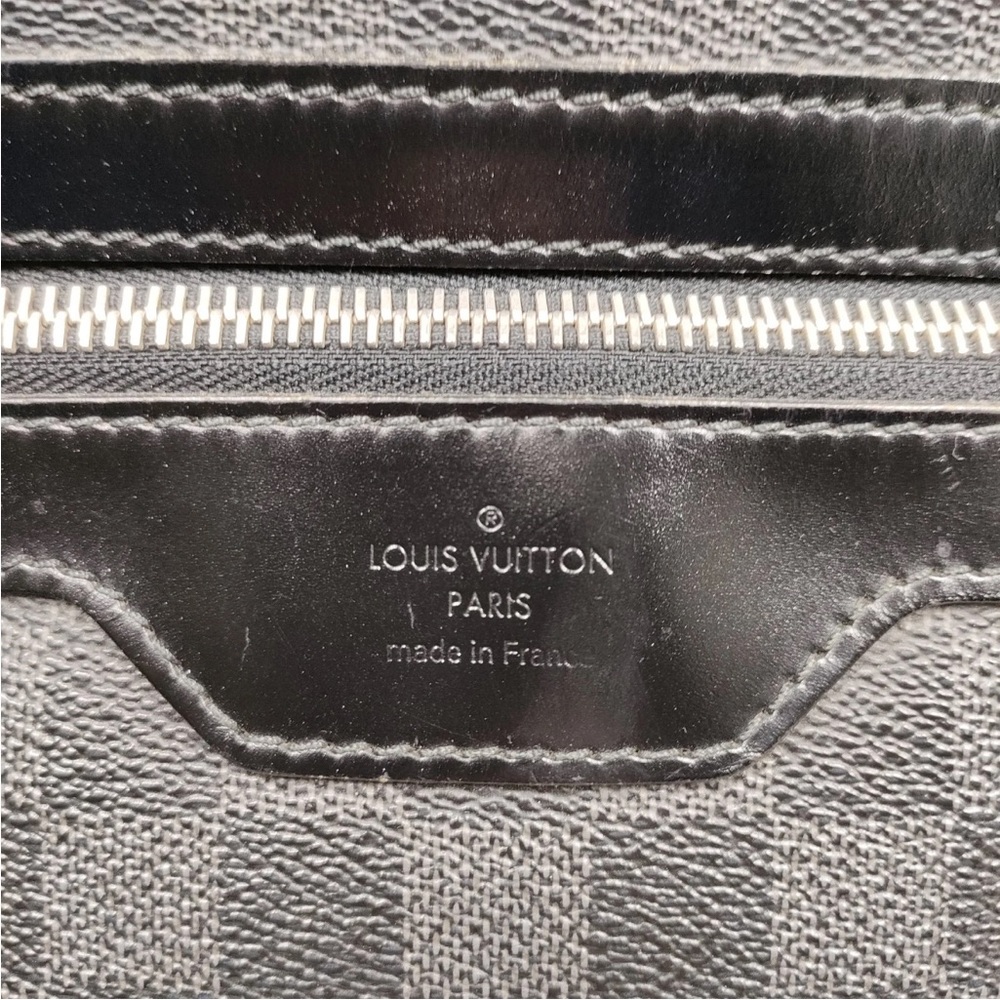 Louis Vuitton Graphite Checkered Messenger Bag - Picture 6 of 10